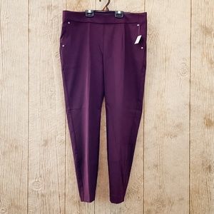 Maurices Pull On Bengaline Skinny Ankle Pant.